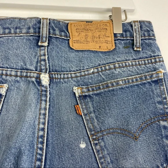 FREE HOOVER VINTAGE REPURPOSED LEVI’S JEANS - Picture 4 of 10